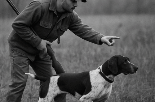hunting dog tricks